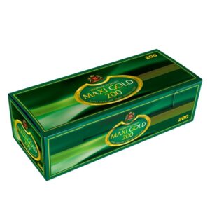 Tuburi de țigări Maxi Gold 200 de lux