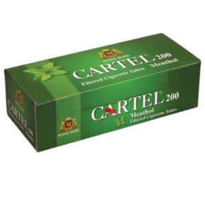 Tuburi Tigari CARTEL Menthol 200