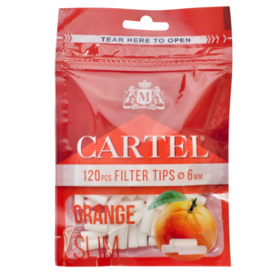 Filtre Cartel Orange 6/15 mm x 120 pcs Slim