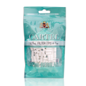 Filtre Cartel 8mm Regular x 100 pcs - punga