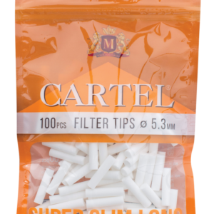 Filtre Cartel Super Slim Long 5,3/22 mm x 100 pcs