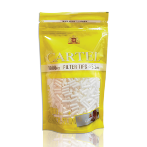 Filtre tigari Cartel Super Slim 5.3/15 mm x 1000 pcs + foite rulat tutun