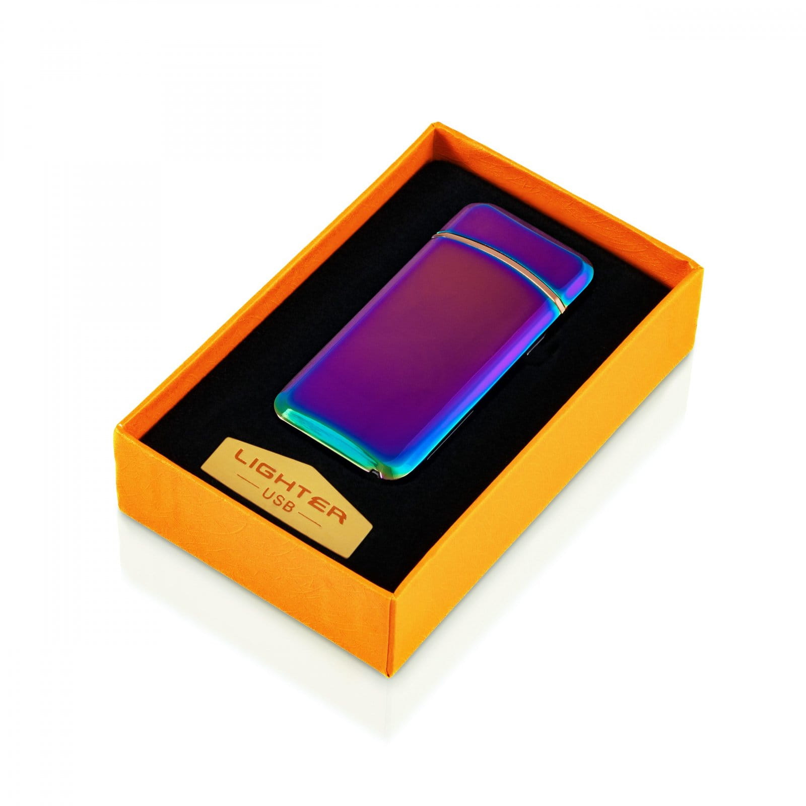 0f60779baff97b5ed865315efb8ca805.jpg Bricheta violet Magic Lighter USB - Image 1
