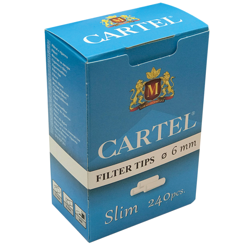 file_69269456ba32e.png Filtre Cartel Slim 6mm x 240 pcs - Image 1