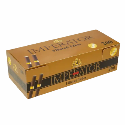 Tuburi tigari maro IMPERATOR 200 - 25 mm MARO și AUR