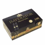Tuburi tigari IMPERATOR 100 - 25 mm NEGRU ȘI AUR