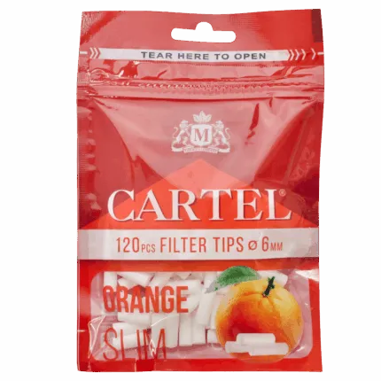 Filtre Cartel Orange 6/15 mm x 120 pcs Slim