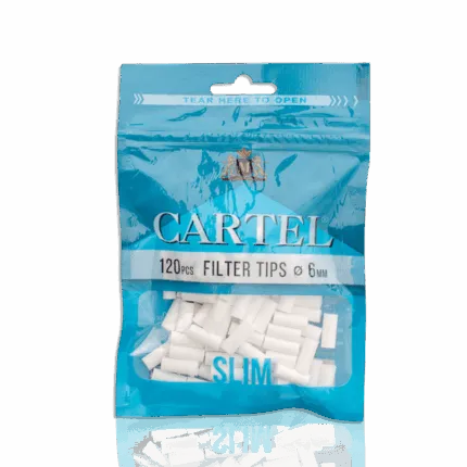 Filtre Cartel Slim 6 mm 120 pcs